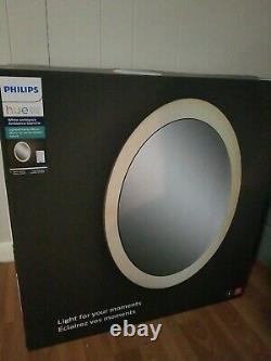 ON SALE Philips Hue White Ambiance Adore Smart Lighted Mirror with Dimmer Switch