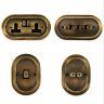 Oval Antique Bronze Oab3 Light Switches, Plug Sockets, Dimmers, Cooker, Fuse
