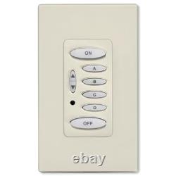 PCS PulseWorx UPB Dimmer Wall Switch, 6 Button, Light Almond (KPLD-6-LA) PCS PulseWorx UPB Dimmer Wall Switch, 6 Button, Light Almond (KPLD-6-LA)