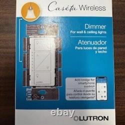 (Pack of 10) Lutron Caseta Wireless Smart Dimmer Light Switch #PD-6WCL-WHITE