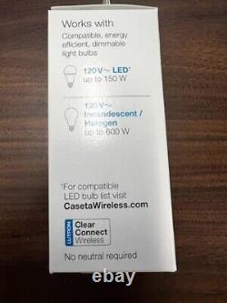 (Pack of 10) Lutron Caseta Wireless Smart Dimmer Light Switch #PD-6WCL-WHITE