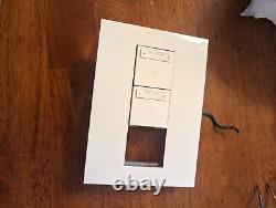 Pack of 6 Legrand Wall Dimmer's White and 2 plates 5 and 3 gang
