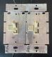 Pair Of Lutron Ariadni Ay-600p Single-pole 600w Slide & Toggle Dimmer Almond