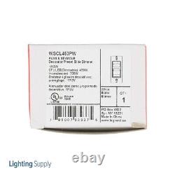 Pass & Seymour NSB WSCL453PTC Light and Dimmer Switches EA