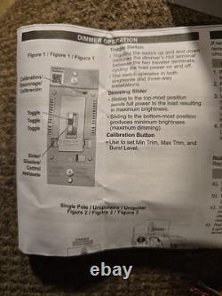 Pass & Seymour Switch Toggle Slide LED Advanced Dimmer TSDL153PW (1 Case = 24)