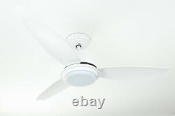 Pepeo energy-saving DC ceiling fan Raja 122 cm 48 remote control & dimmable LED
