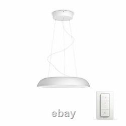 Philips Amaze 4023330P7 Hue LED Pendant Light with Dimmer Switch All White