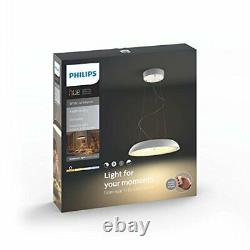 Philips Amaze 4023330P7 Hue LED Pendant Light with Dimmer Switch All White