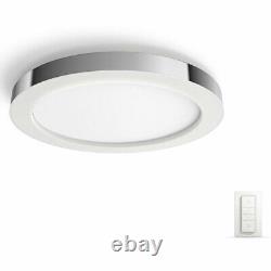 Philips Hue Adore Bathroom Ceiling Light Ambiance Round Dimmable Control Chrome