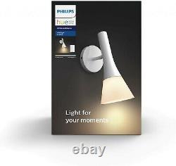 Philips Hue Explore White Ambience Wall LED Lamp with Dimmer Switch, White New