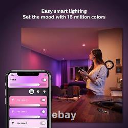Philips Hue Richer Colours B22 BC Bayonet White Colour Ambience Starter Kit