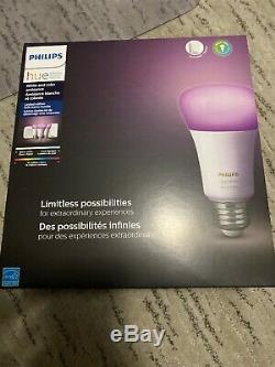 Philips Hue Smart light Kit 7 Bulbs (3 Color+4 White) with Dimmer Switch, Bridge