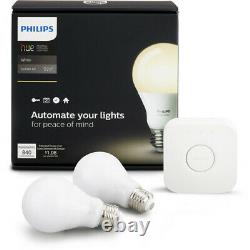 Philips Hue System w Beyond Lamp + A19 Starter Kit + 6 Bulbs + Tap Switch