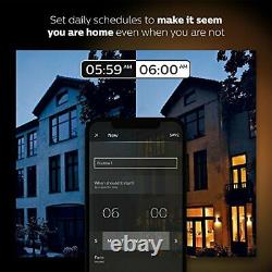 Philips Hue White Ambiance Starter Kit, Smart Bulb 3 Pack LED E27 Edison Screw