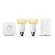 Philips Hue Wi-fi Starter Kit/2.0 Bridge/dimmer Switch/white E27 Led Light Bulb