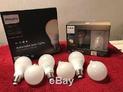 Phillips Hue Bundle, Starter kit + Dimmer Switch + 6 Extra Light bulbs (White)