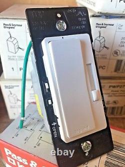 (QTY 10) Legrand RH703PTUW Reset Paddle Dimmer