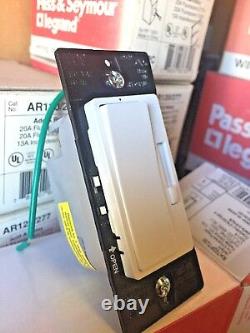 (QTY 10) Legrand RH703PTUW Reset Paddle Dimmer