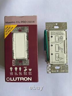 QTY 16 Lutron MA-PRO-WH CL Pro Dimmer LED HAL MLV ELV MAPROWH SHIPS SAME DAY