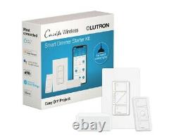 QTY 5. Lutron Caseta Wireless Smart Lighting Dimmer Switch Starter Kit