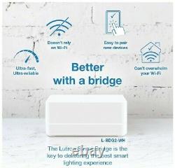 QTY 5. Lutron Caseta Wireless Smart Lighting Dimmer Switch Starter Kit