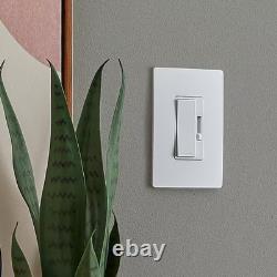 Radiant 150W Rocker Dimmer for Led/Cfl/Halogen/Incandescent Bulbs, 3-Way/1-Pole