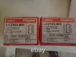 Radiant LC 2103-WH 2 Wire RF Dimmer AUX