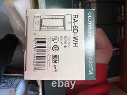Radio RA Lot Of 10 Devices RA-6D and RA-10D WH Switches White Gloss Finish