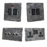Rustic Flat Plate Frb Light Switches, Plug Sockets, Dimmers, Cooker, Tv, Fuse
