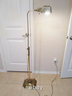 STIFFEL Pharmacy Lamp Adjustable Brass Light 35 55 Tall With Dimmer Switch
