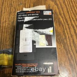 Schluter Liprotec-ECX LED Driver and Dimmer Switch Model LTECX1W Open Box