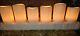 Set 6 Restoration Hardware Pillar Candle Electic String Lights With Dimmer Switch