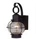 Set Of 2 Vaxcel Ow21861tb Chatham 1 Light 12 Textured Black Outdoor Wall Sconce