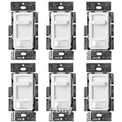 Skylark Contour LED+ Dimmer Switch for LED and Incandescent Bulbs, Single-Pole