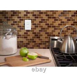 Skylark Contour LED+ Dimmer Switch for LED and Incandescent Bulbs, Single-Pole