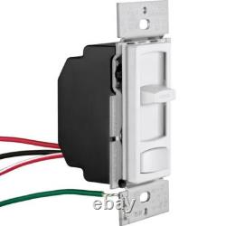 Skylark Contour LED+ Dimmer Switch for LED and Incandescent Bulbs, Single-Pole