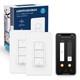 Smart Ceiling Fan Control And Light Dimmer Switch, Compatible With Alexa/goog