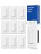 Smart Dimmer Light Switch 10 Pack, Wi-fi, Alexa/google Compatible, White
