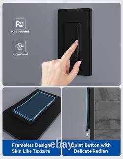 Smart Dimmer Light Switch DTR30 2.4GHz Wi-Fi Touch Dimmer Alexa/Google 10 Pack