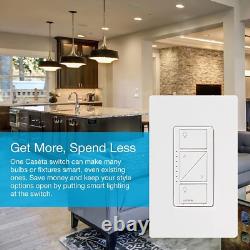 Smart Dimmer Pack, No Neutral, 150W, White, Fast Ship
