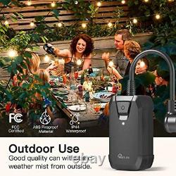 Smart Dimmer Plug Treatlife Outdoor WiFi Outlet Remote Control 400W FREE SHIP