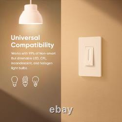Smart Dimmer Switch 4 Pack, Smart Switch Works with Alexa and Google Home, 2