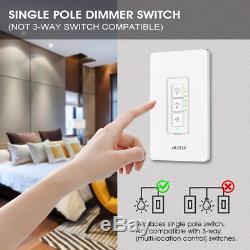 Smart Dimmer Switch, Acenx Wifi Light Dimmer Switch Compatible with Alexa and
