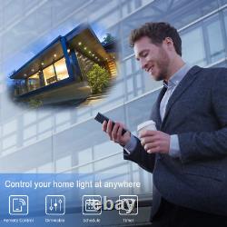 Smart Dimmer Switch, Dimmable Wifi LED Light Dimmer Switch, Compatible with Ale