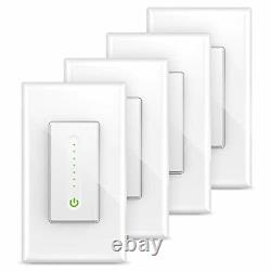 Smart Dimmer Switch Needs Neutral Wire 2.4GHz Smart Light Switch for Dimmable