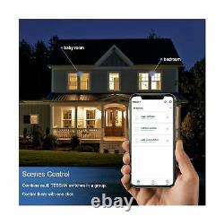 Smart Dimmer Switch, TESSAN Dimmable WiFi LED Light Dimmer Switch, Compatible