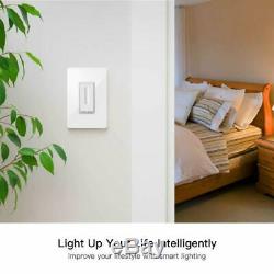 Smart Dimmer Switch, Treatlife WiFi Light Switch for Dimmable LED/Halogen/Incand