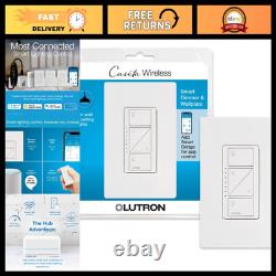 Smart Dimmer Switch for Home Automation, Wallplate Included, Hub Required