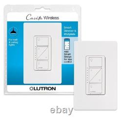 Smart Dimmer Switch for Home Automation, Wallplate Included, Hub Required