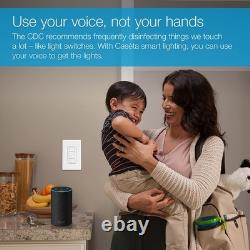 Smart Dimmer Switch for Home Automation, Wallplate Included, Hub Required